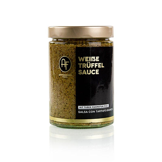 Tryffelsås (SALSA Tartufata), med vita tryfflar (Tuber magnatum), Appennino, 500 g