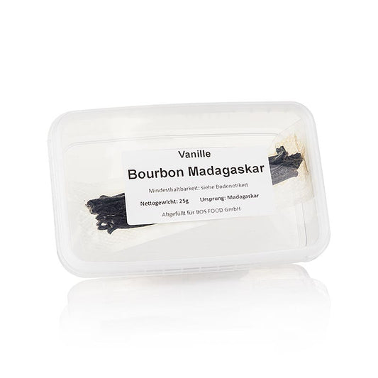 Bourbon-vaniljstänger, från Madagaskar, ca 7 stänger, 25 g