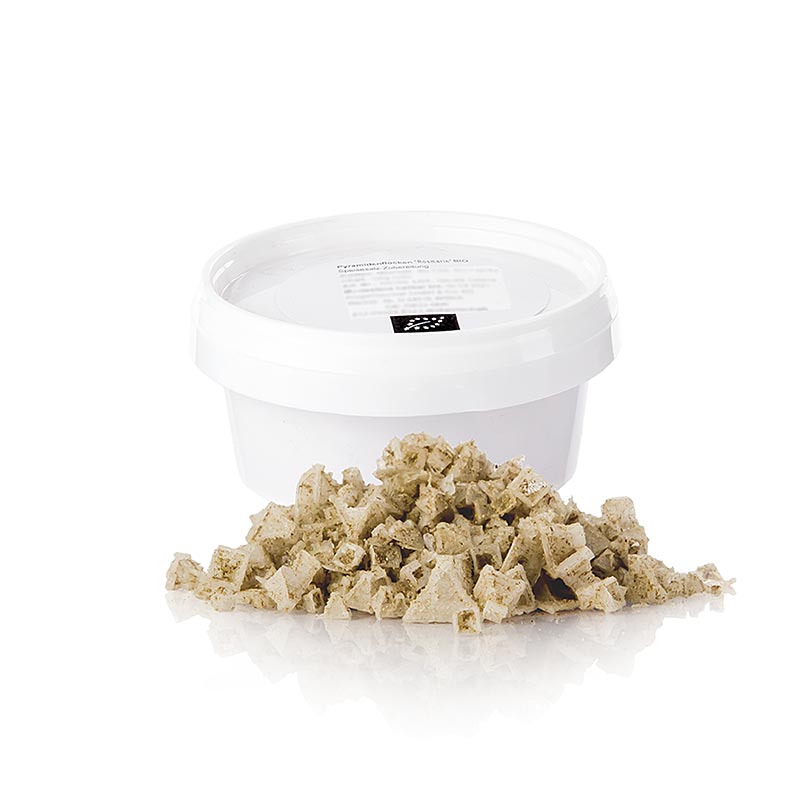 Havssalt med rosmarin i pyramidform, Cypern, Petros, ekologiskt, 100 g