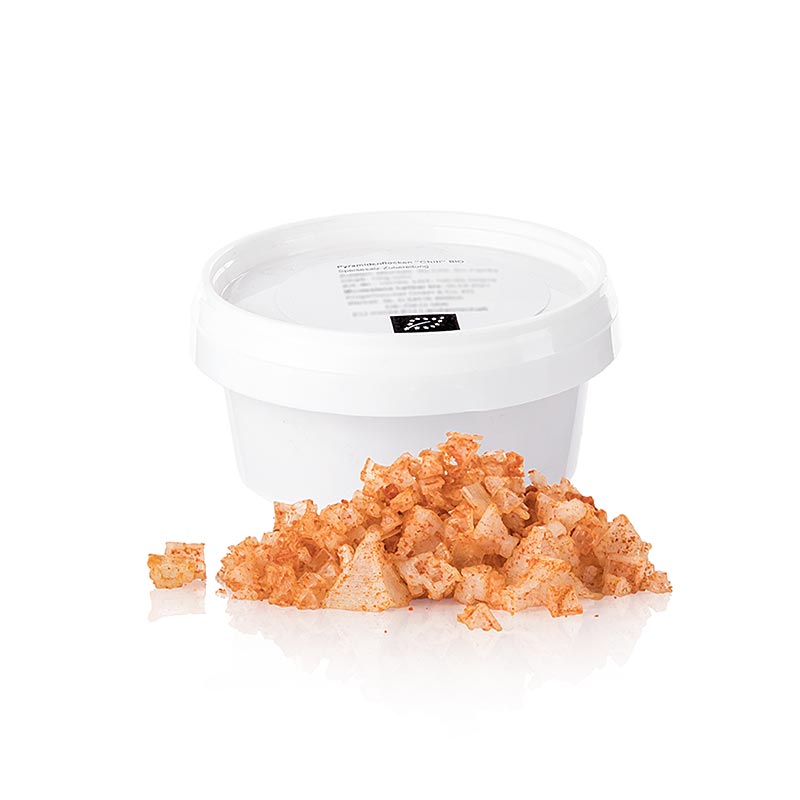 Havssalt med chili i pyramidform, Cypern, Petros, ekologiskt, 100 g