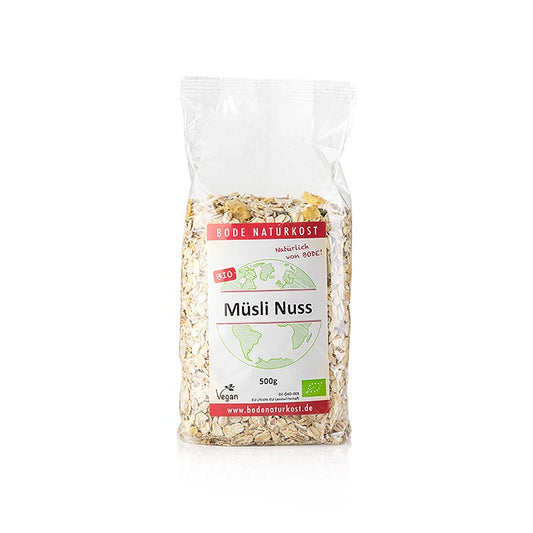 Müsli, med nötter, ekologisk, 500 g