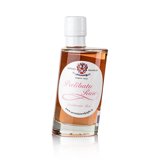 Balsamico Prelibato Rosé Condimento, med rosarom, 5 år, Malpighi, 200 ml