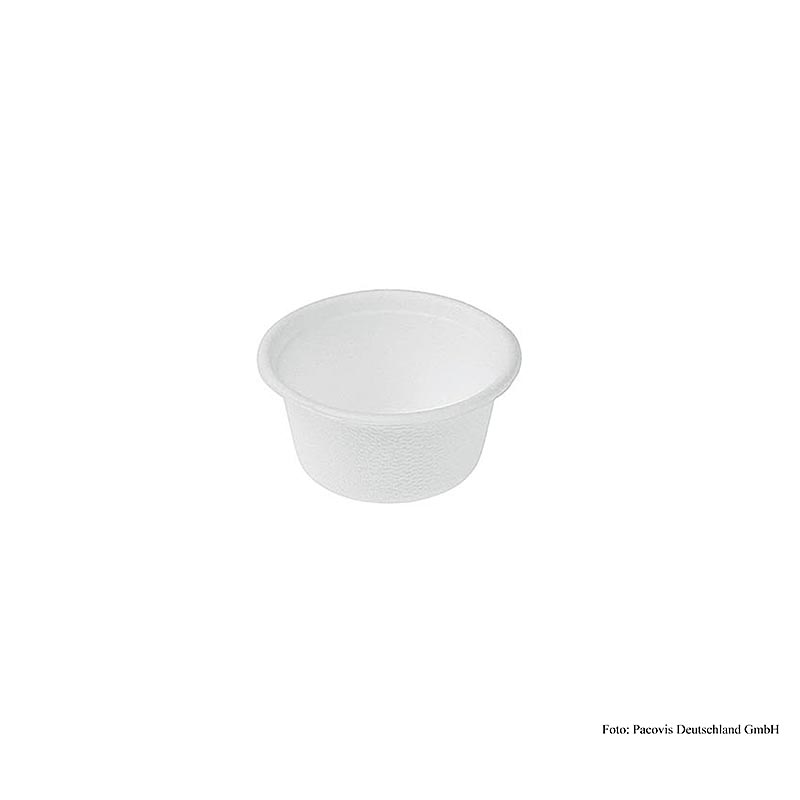 Engångs Naturesse mini-bägare, rund, 60 ml, 4x5x3 cm, sockerrör, 2 000 st