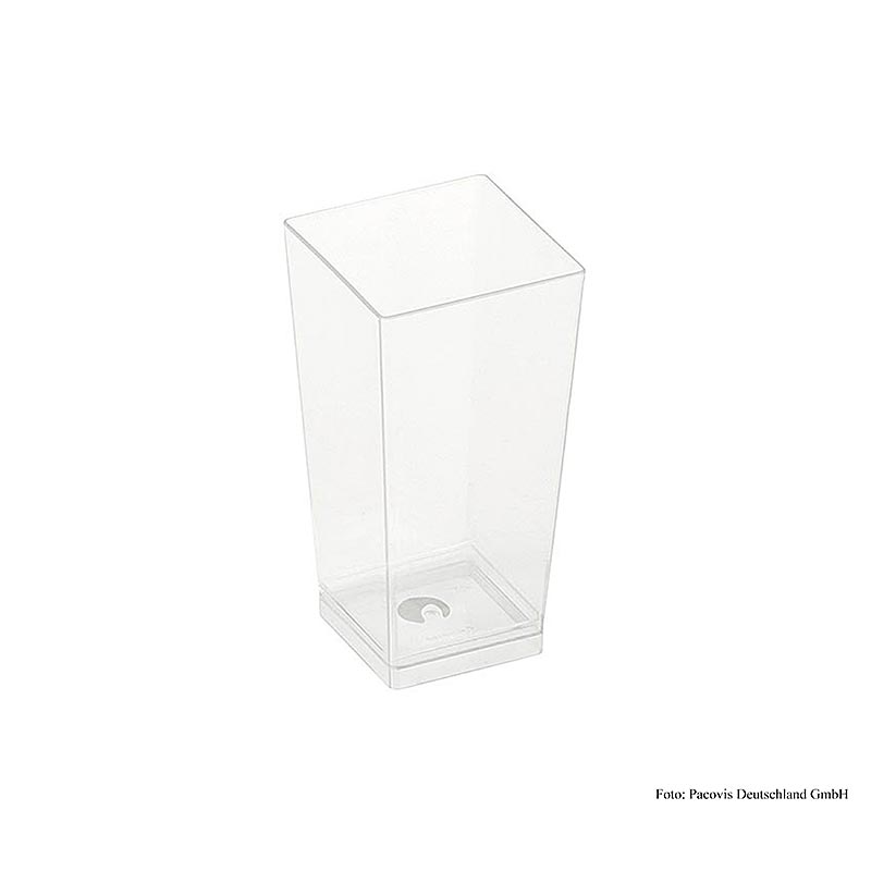 Engångs Naturesse Kova-mugg, klar, 100 ml, 4x4x8,2 cm, PLA, 300 st