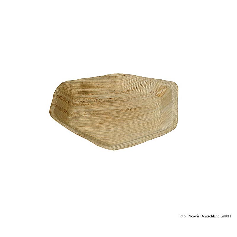 Engångs Naturesse palmbladskål, sexkantig, ø 24x2,5 cm, 100 st