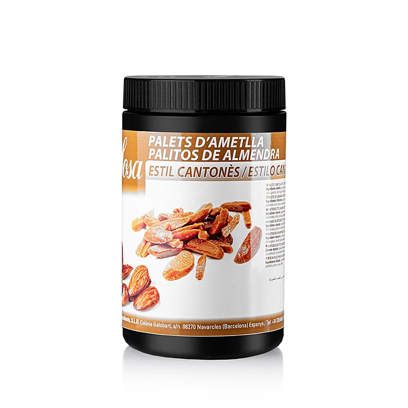 Sosa karamelliserade mandelsplitter, kantonesiska, 600 g