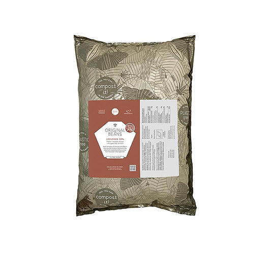 Gran Cru Udzungwa, 70 % mörk choklad, Callets, Original Beans, ekologisk, 2 kg