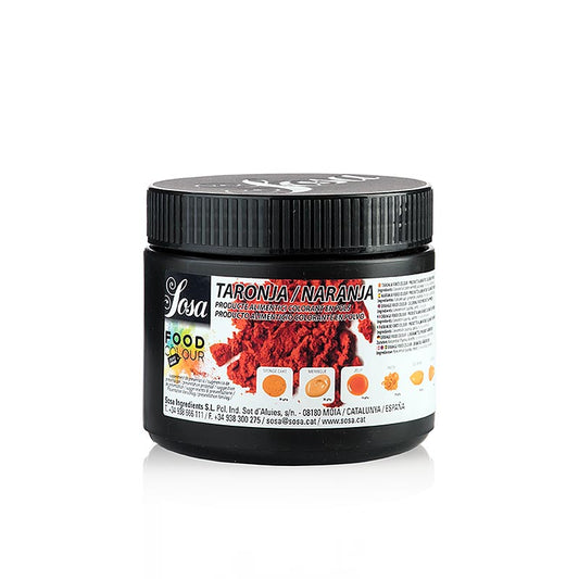 Sosa naturlig livsmedelsfärg, pulver, orange, fett- och vattenlöslig (37898), 300 g