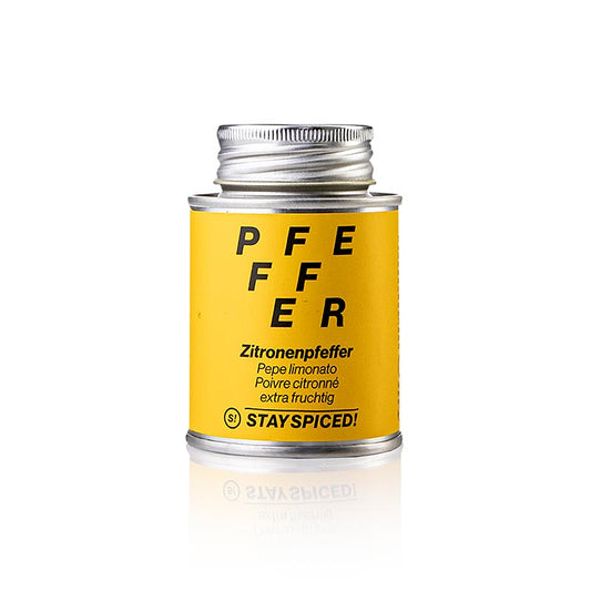 Stay Spiced! Citronpeppar "extra fruktig", kryddblandning, ströburk, 70 g