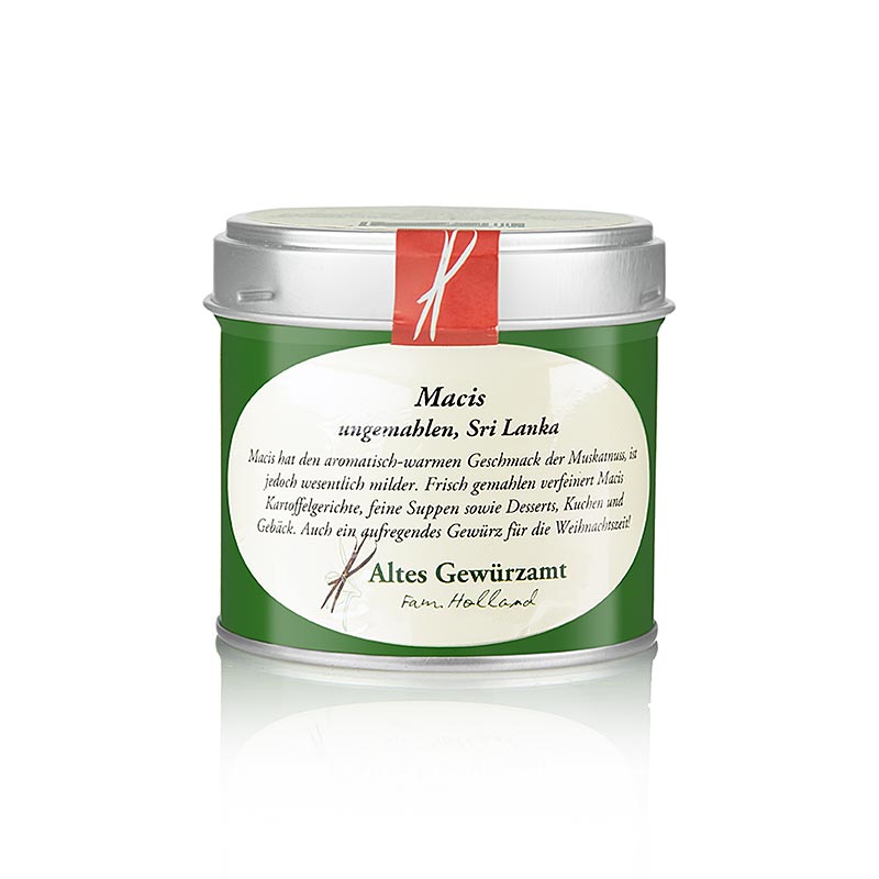 Macis – "muskotblomma", från Sri Lanka, hel, Altes Gewürzamt, 20 g