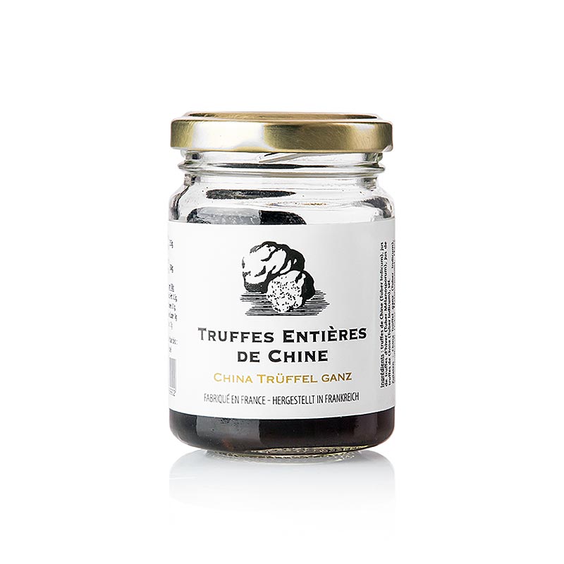 Asiatisk tryffel, hel, i vintertryffelsaft, Gaillard, 50 g