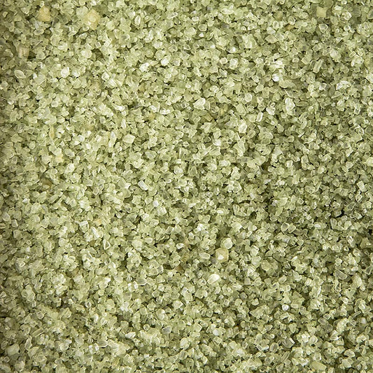 Palm Island Pacific Salt, grönt grovt dekorationssalt med bambuextrakt, Bamboo J, 1 kg
