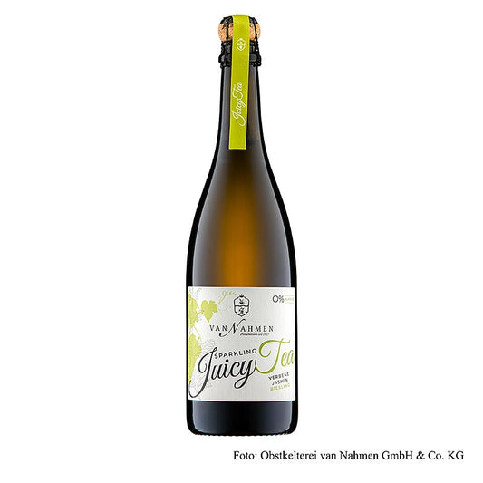 van Nahmen – Sparkling Juicy Tea – Verbena – Jasminte – Riesling, ekologisk, 750 ml