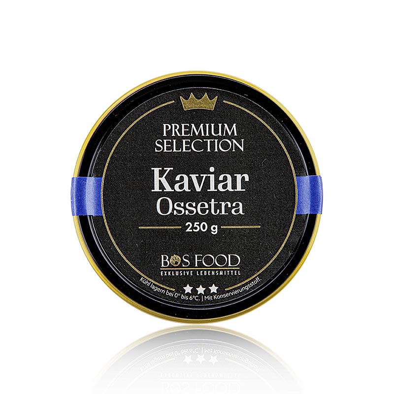 CHEF FOOD Premium Selection – Ossetra/Osietra-kaviar, Acipenser gueldenstaedtii, 250 g