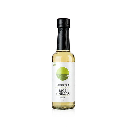 Organic Japanese Rice Vinegar, ljus risvinäger, Clearspring, ekologisk, 250 ml