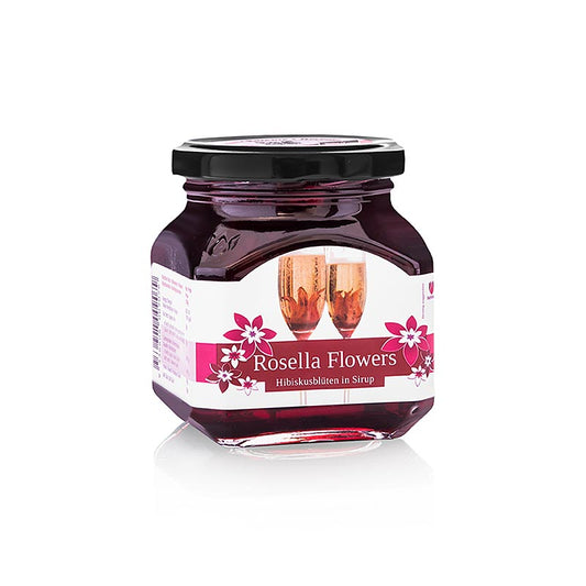 Vild rosella i sockerlag, 8 blomfoder från vild hibiskus, 270 g