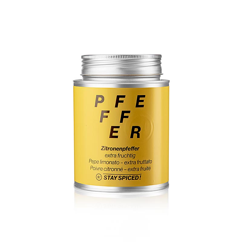 Stay Spiced! Citronpeppar "extra fruktig", kryddblandning, ströburk, 440 g