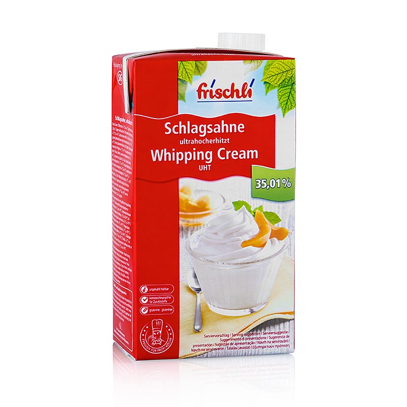 H - vispgrädde, 35,01 % fett, Frischli, 1 kg