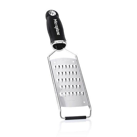 Microplane Gourmet-serien – Julienne-rivjärn (fint), handtag svart/soft-touch, 1 st