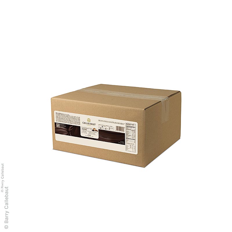 Chunks – mörk choklad, bakfasta chokladbitar, Callebaut, 1 kg