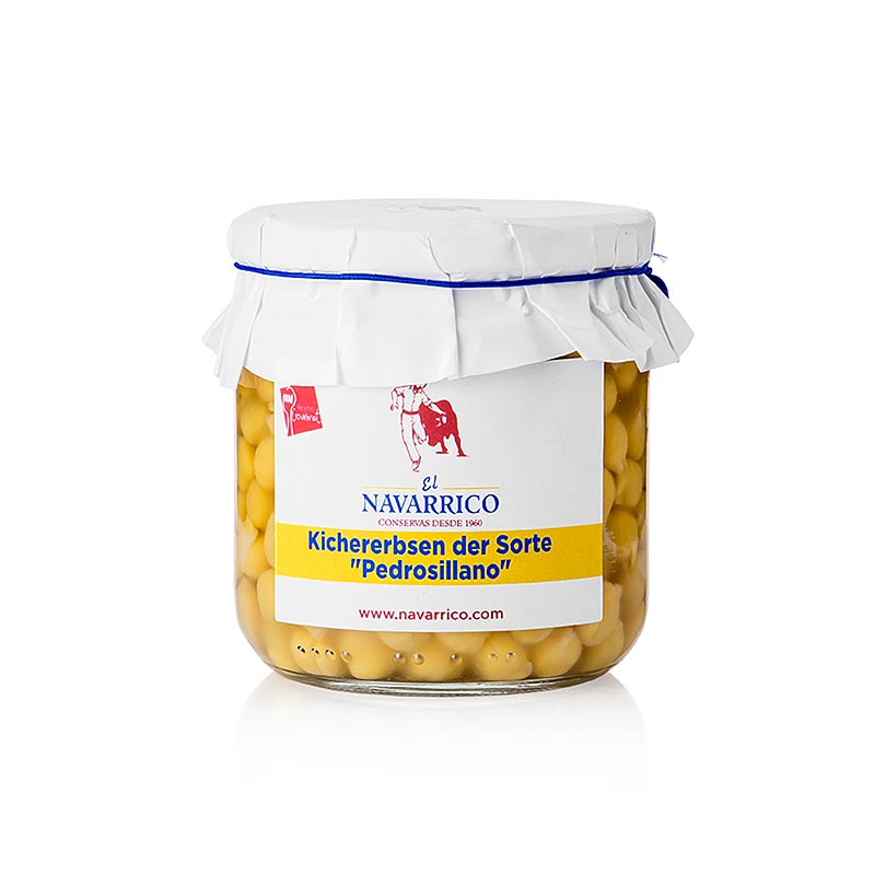 Små kikärter "Pedrosillano", i lag, Navarrico, 325 g