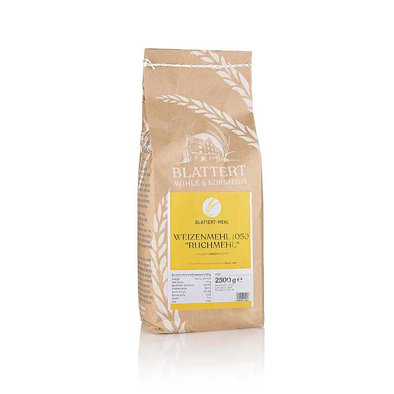 Mjöl typ 1050, vetemjöl, Blattert Mühle, 2,5 kg