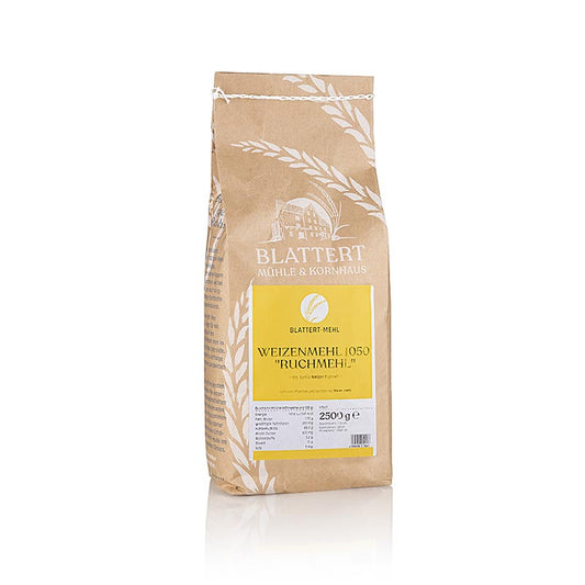 Mjöl typ 1050, vetemjöl, Blattert Mühle, 2,5 kg