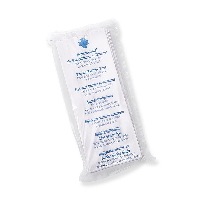 Hygienpåsar för toaletter, papper, 100 st