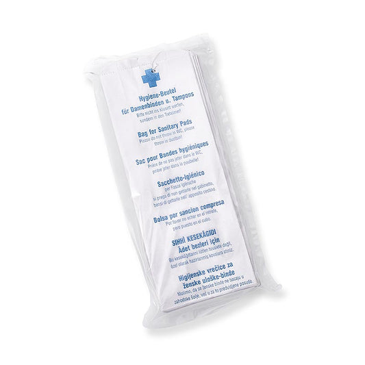 Hygienpåsar för toaletter, papper, 100 st