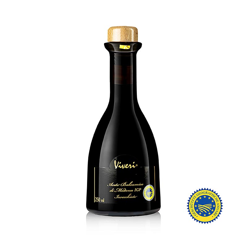 Aceto Balsamico di Modena g.g.A., Superiore, 6 år, 6 % syra, Viveri, 250 ml