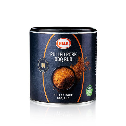 HELA Rub Pulled Pork BBQ kryddblandning, stark – rökig, 400 g