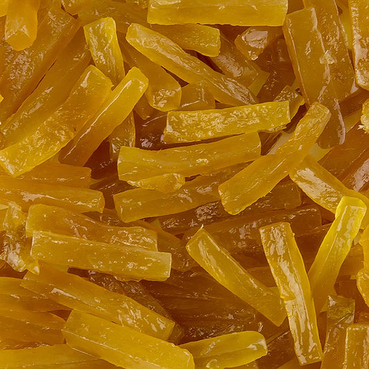 Kanderade ingefärsremsor, 2,5 kg