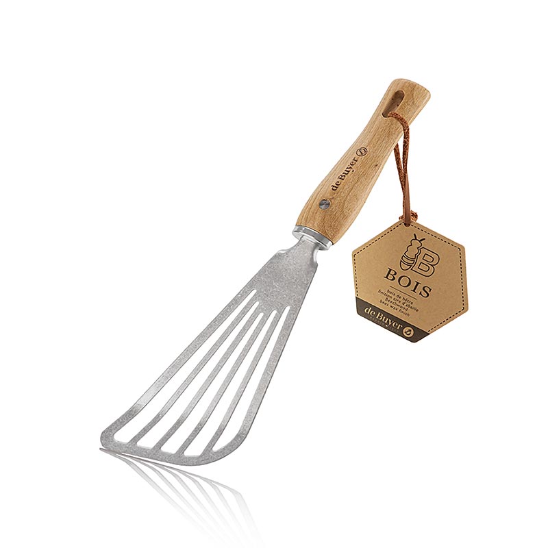 deBUYER B Bois stekspade/spatel, rostfritt stål/trä (2701.07), 1 st