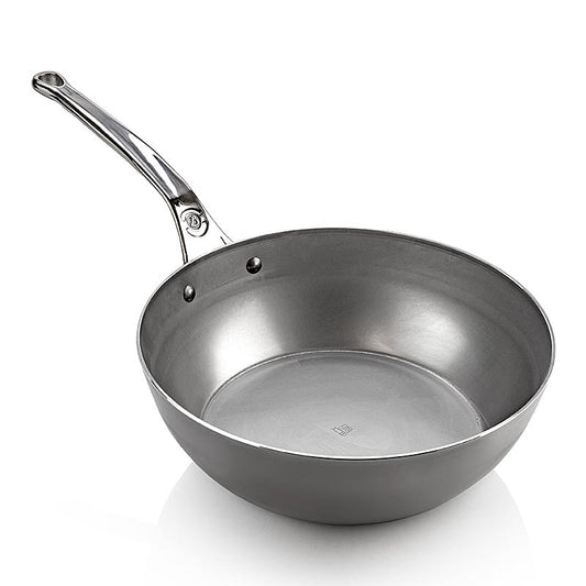 deBUYER Mineral B Element Pro sautépanna, gjutet stål, 28 cm (5684.28), 1 st