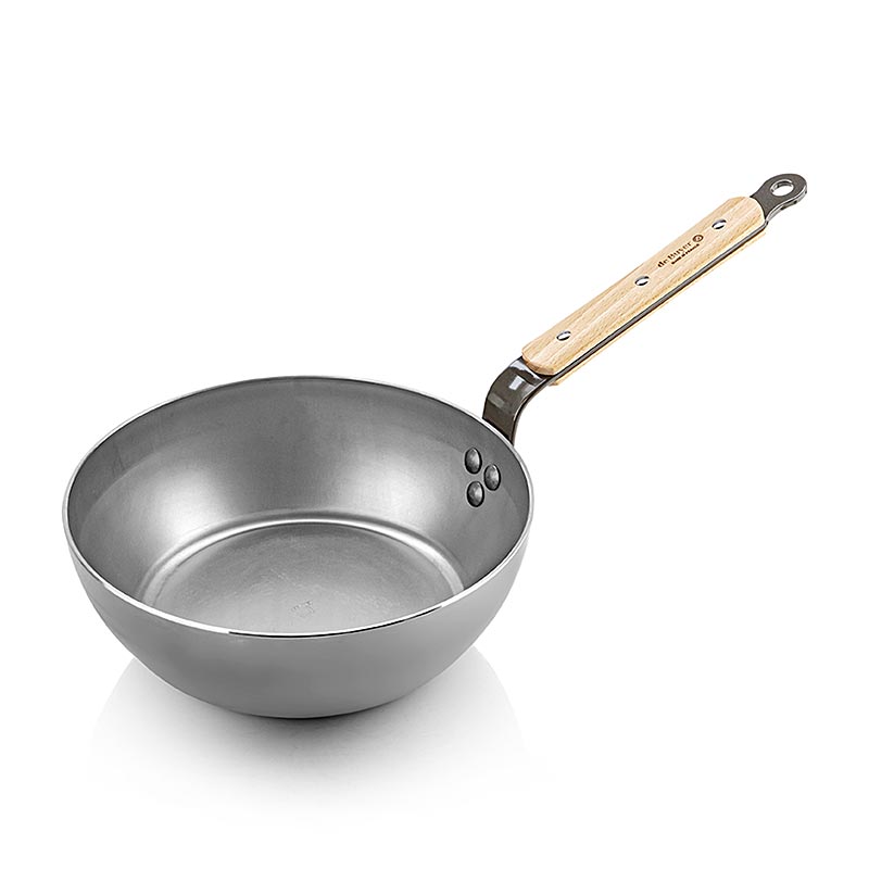 deBUYER Mineral B Bois bondpanna/stekpanna, 24 cm (5714.24), 1 st