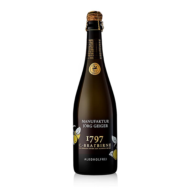 Jörg Geiger päronskummande vin av C-stekpäron, alkoholfritt, 750 ml