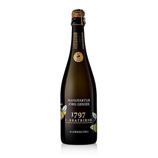 Jörg Geiger päronskummande vin av C-stekpäron, alkoholfritt, 750 ml