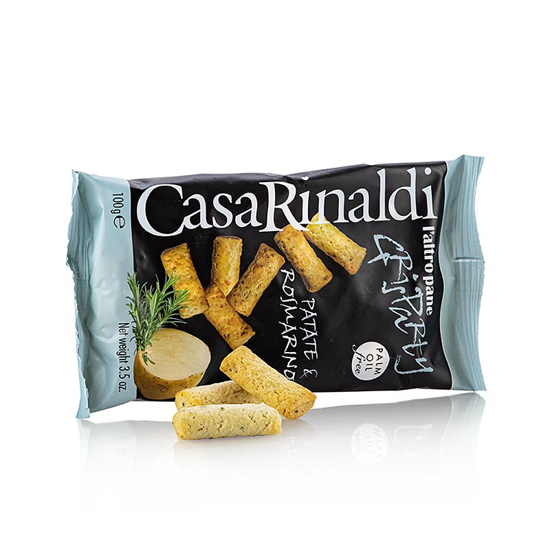 Grisparty – Mini-grissini med potatis och rosmarin, Casa Rinaldi, 100 g