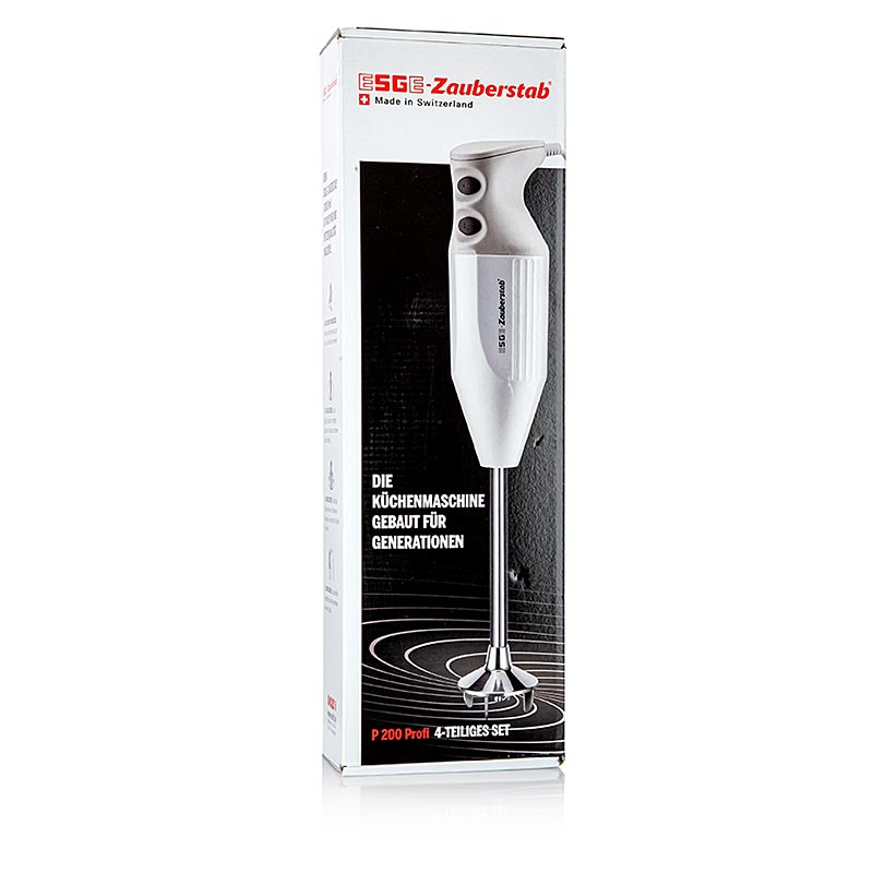 ESGE-Zauberstab P 200 Profi, stavmixer, 200 W (+ tillbehör) (90860), 1 st