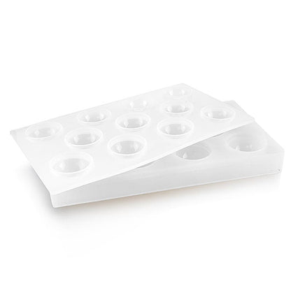 Silikonmatta 17,5x30 cm, 11 sfärer/kulor, 45 mm x 48 ml, Pavoni (AF002), 1 st