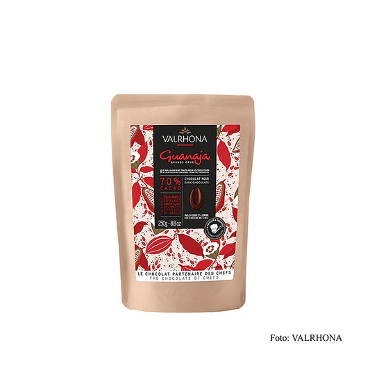 Valrhona Guanaja, mörk choklad, 70 %, callets, 250 g