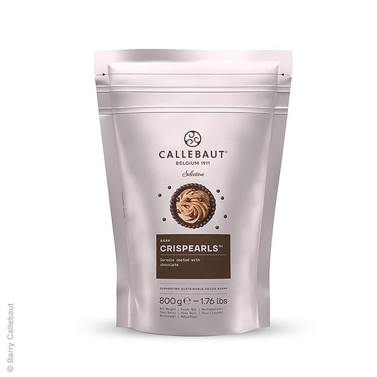 Crispearls Dark, krispiga mörka chokladpärlor, Callebaut, 800 g
