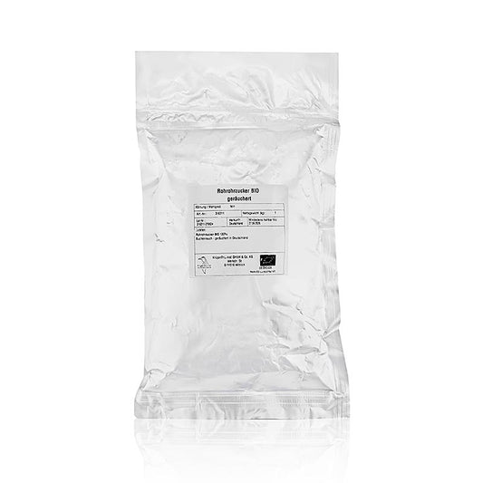 Råsocker, rökt, ekologiskt, 1 kg