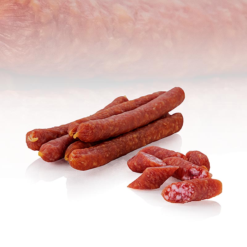 VULCANO Vulcanossi Paprika (kryddig-stark), minisalamis, 85 g