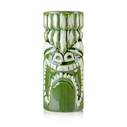 Tiki-mugg "Kuna Loa", grön, 330 ml, Libbey Glass (00864), 1 st