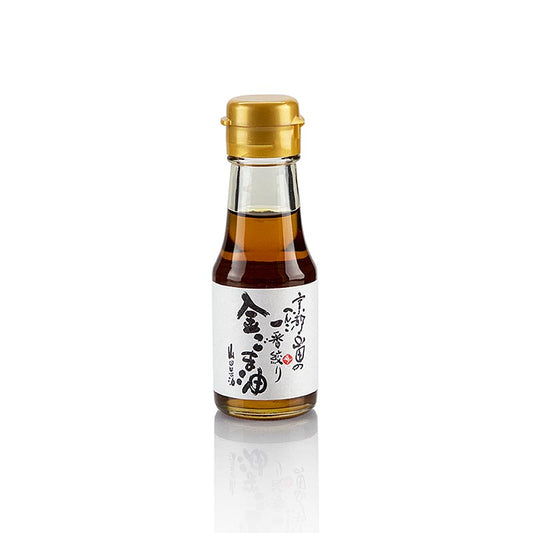 Sesamolja "Golden" av gyllene sesamfrön, rostad, Yamada, 65 ml