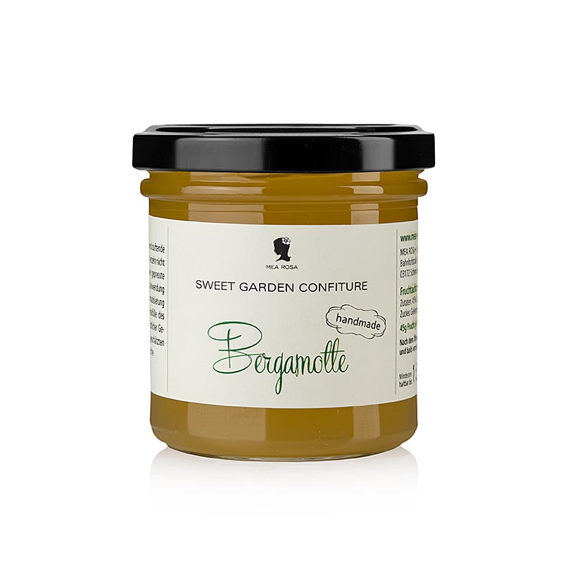 Sweet Garden Confiture – Bergamottfruktpålägg, Mea Rosa, 180 g
