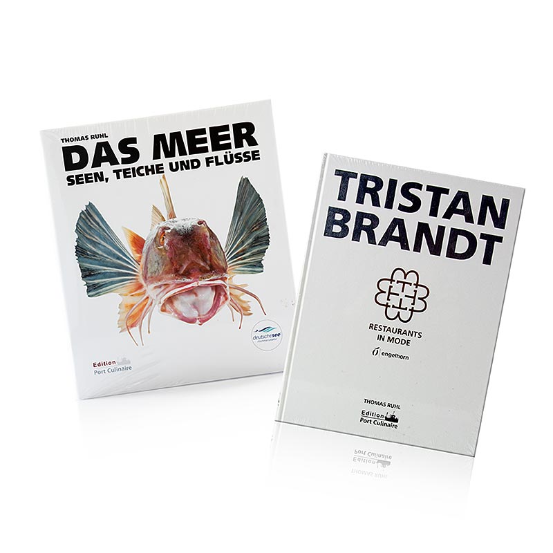 Bokpaket "Das Meer & Tristan Brand", 2 böcker, Edition Port Culinaire, 2 delar