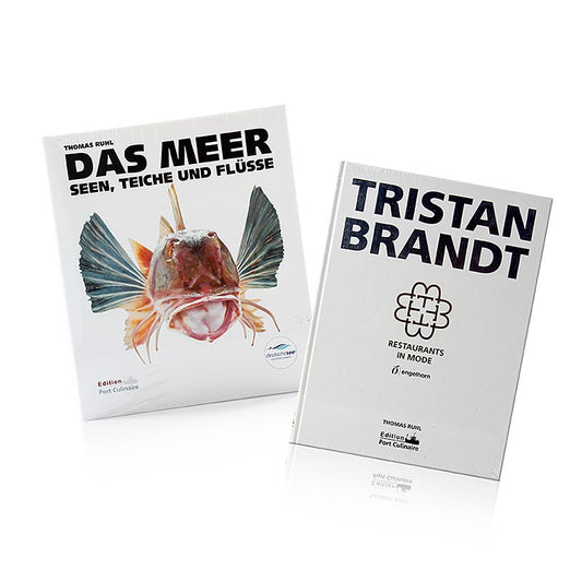 Bokpaket "Das Meer & Tristan Brand", 2 böcker, Edition Port Culinaire, 2 delar