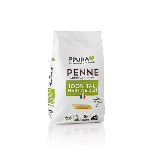 Ppura Penne-pasta av italiensk durumvete, ekologisk, 500 g